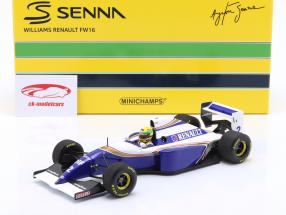 Ayrton Senna Williams FW16 #2 test formula 1 1994 1:18 Minichamps