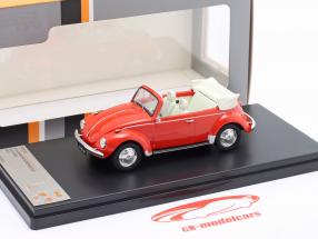Volkswagen VW besouro Cabriolet Ano de construção 1973 vermelho 1:43 PremiumX