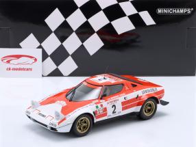Lancia Stratos #2 winnaar Tour de Corse 1974 Andruet, Biche 1:18 Minichamps
