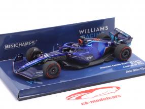 Alexander Albon Williams FW44 #23 Bahrain GP Formel 1 2022 1:43 Minichamps