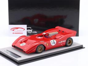 Ferrari 612P #16 3rd Can-Am Watkins Glen 1969 Chris Amon 1:18 Tecnomodel