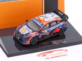 Hyundai i20 N Rally1 #6 7th Rallye Monte Carlo 2023 Sordo, Carrera 1:43 Ixo