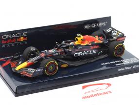 S. Pérez Red Bull RB18 #11 5th Hungary GP Formula 1 2022 1:43 Minichamps