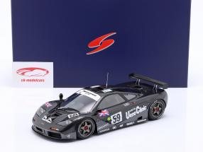 McLaren F1 GTR #59 vincitore 24h LeMans 1995 Dalmas, Sekiya, Lehto 1:18 Spark