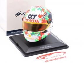 Yuki Tsunoda #22 Scuderia AlphaTauri Italien GP Formel 1 2023 Helm 1:5 Spark