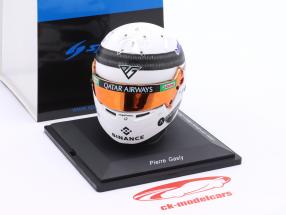 Pierre Gasly BWT Alpine #10 Sprint Race Katar GP fórmula 1 2023 casco 1:5 Spark