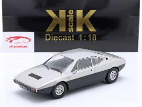 Ferrari 308 GT4 Byggeår 1974 sølv / kedelig sort 1:18 KK-Scale