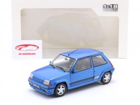 Renault 5 GT Turbo MK2 Anno di costruzione 1989 blu 1:18 Solido