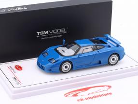 Bugatti EB110 GT Año de construcción 1992 azul 1:43 TrueScale