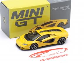 Lamborghini Countach LPI 800-4 gul 1:64 TrueScale