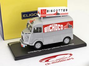 Citroen Type H Biscottes Prior grey 1:43 Eligor