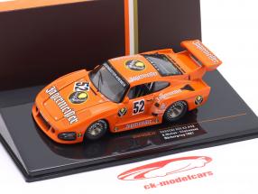 Porsche 935 K3 #52 2nd Eifel Race Nürburgring DRM 1981 Bob Wollek 1:43 Ixo