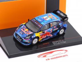 Ford Puma Rally1 Hybrid #8 vincitore Rallye Chile 2023 Tänak, Järveoja 1:43 Ixo