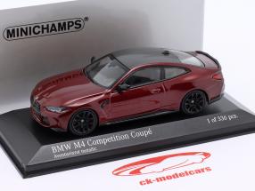 BMW M4 (G82) Anno di costruzione 2020 rosso metallico 1:43 Minichamps