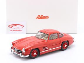 Mercedes-Benz 300 SL Coupe (W198) rojo 1:18 Schuco