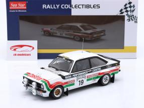 Ford Escort RS1800 #19 3rd Benson & Hedges Circuit of Ireland 1979 1:18 SunStar