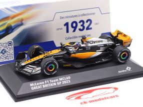 Oscar Piastri MCL60 #81 4ème Grande-Bretagne GP formule 1 2023 1:43 Solido