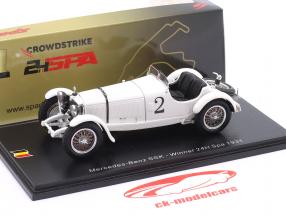 Mercedes-Benz SSK #2 winnaar 24h Spa 1931 Zehender, Djordjadze 1:43 Spark