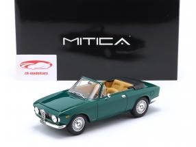 Alfa Romeo Giulia 1600 GTC カブリオレ Open Top 1964 モミの緑 1:18 Mitica