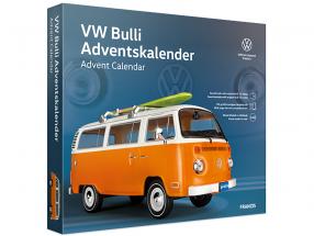 Volkswagen VW Bulli Calendário do Advento: Volkswagen VW Bulli laranja 1:43 Franzis