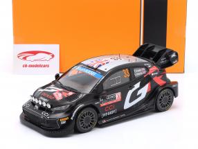 Toyota GR Yaris Rally1 Hybrid #33 3rd Rallye Monte Carlo 2024 Evans, Martin 1:18 Ixo