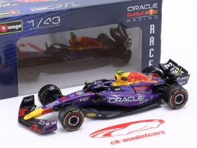 Sergio Perez Red Bull RB19 #11 3er Las Vegas GP fórmula 1 2023 1:43 Bburago