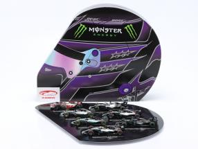 7-Car Set Lewis Hamilton: 7-times Formula 1 World Champion 1:43 Minichamps