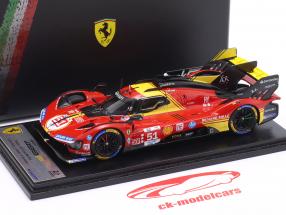 Ferrari 499P #51 3 24h LeMans 2024 Pier Guidi, Calado, Giovinazzi 1:43 LookSmart