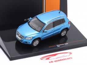 Volkswagen VW Tiguan year 2007 blue metallic 1:43 Ixo