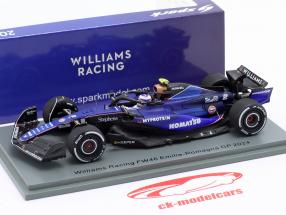 Logan Sargeant Williams FW46 #2 Emilia-Romagna GP formule 1 2024 1:43 Spark