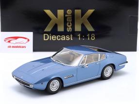 Maserati Ghibli Coupe year 1969 blue metallic 1:18 KK-Scale