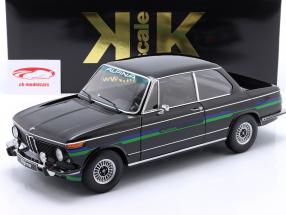 BMW 2002 Alpina 系列 2 建造年份 1974 黑色的 1:12 KK-Scale