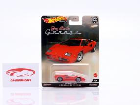 Lamborghini Countach LP 5000 QV (Jay Lenos Garage) red 1:64 HotWheels