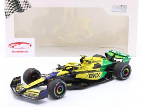 Lando Norris McLaren MCL38 #4 4to Monaco GP fórmula 1 2024 1:18 Solido