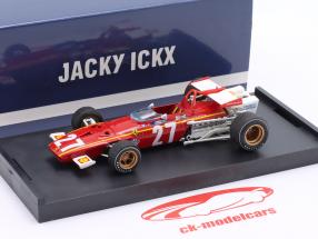 Jacky Ickx Ferrari 312B #27 België GP formule 1 1970 1:43 Brumm