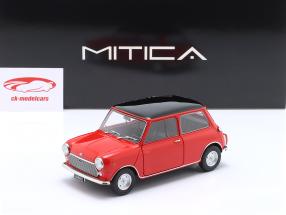 Mini Cooper MK2 year 1968 red, black 1:18 Mitica