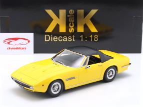 Maserati Ghibli Spider год постройки 1970 желтый 1:18 KK-Scale