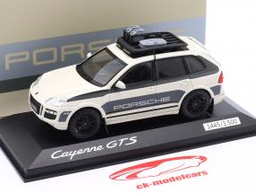 Porsche Cayenne GTS (E1) Showcar wit / grijs 1:43 Minichamps