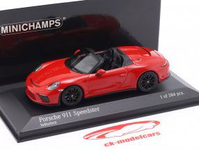 Porsche 911 (991) Speedster Anno di costruzione 2019 Rosso indiano 1:43 Minichamps