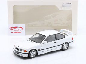 BMW M3 Lightweight Coupe E36 Plain Body Version 1995 hvid 1:18 Solido