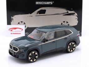 BMW XM (G09) SUV Anno di costruzione 2023 verde metallico 1:18 Minichamps