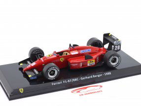 Gerhard Berger Ferrari F1-87/88C n° 28 Formule 1 1988 1:24 Objets de collection haut de gamme