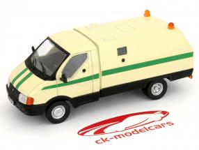 ГАЗ 3302 броневик бежевый 1:43 Алтая