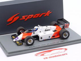 Mauro Baldi Alfa Romeo 183T #23 5º Países Bajos GP fórmula 1 1983 1:43 Spark