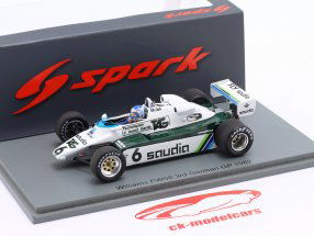 Keke Rosberg Williams FW08 #6 3º Alemán GP fórmula 1 Campeón del mundo 1982 1:43 Spark