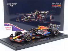 M. Verstappen Red Bull RB19 #1 gagnant USA GP formule 1 Champion du monde 2023 1:12 Minichamps
