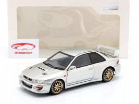 Subaru Impreza 22B Bouwjaar 1998 zilver 1:18 Solido
