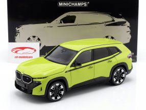 BMW XM (G09) SUV Année de construction 2023 Sao Paulo jaune 1:18 Minichamps