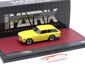 Triumph TR6 Shooting Brake jaune 1:43 Matrix