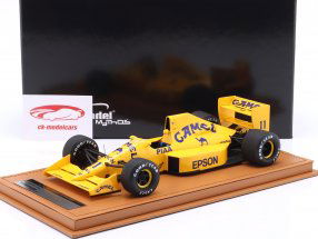 Nelson Piquet Lotus 101 #11 ブラジル GP 式 1 1989 1:18 Tecnomodel